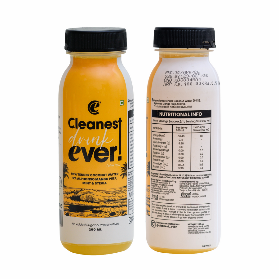 Tender Coconut Water (with Mango Mint)