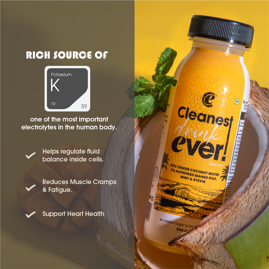 Tender Coconut Water (with Mango Mint)
