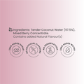 Tender Coconut Water (with Mixed Berry Black Pepper)