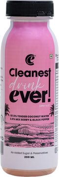 Tender Coconut Water (with Mixed Berry Black Pepper)