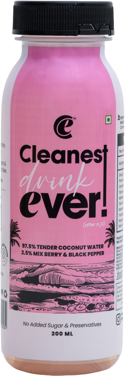 Tender Coconut Water (with Mixed Berry Black Pepper)